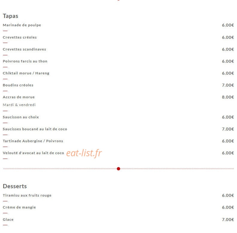 Le Ti'Vik — carte page 2