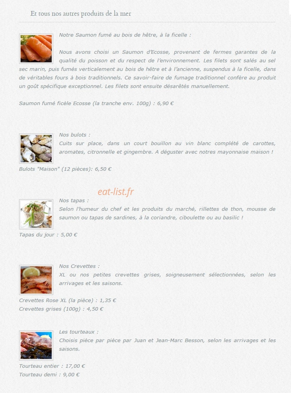Les Frères Besson — carte page 3