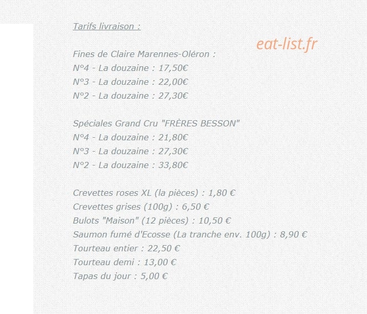 Les Frères Besson — carte page 4