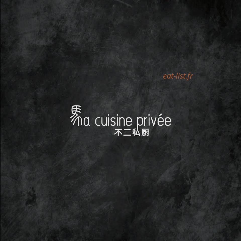 Ma Cuisine Privée — carte page 1