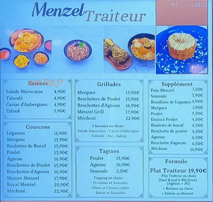 Menzel — carte page 1