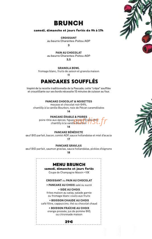 Mother Café — carte page 5