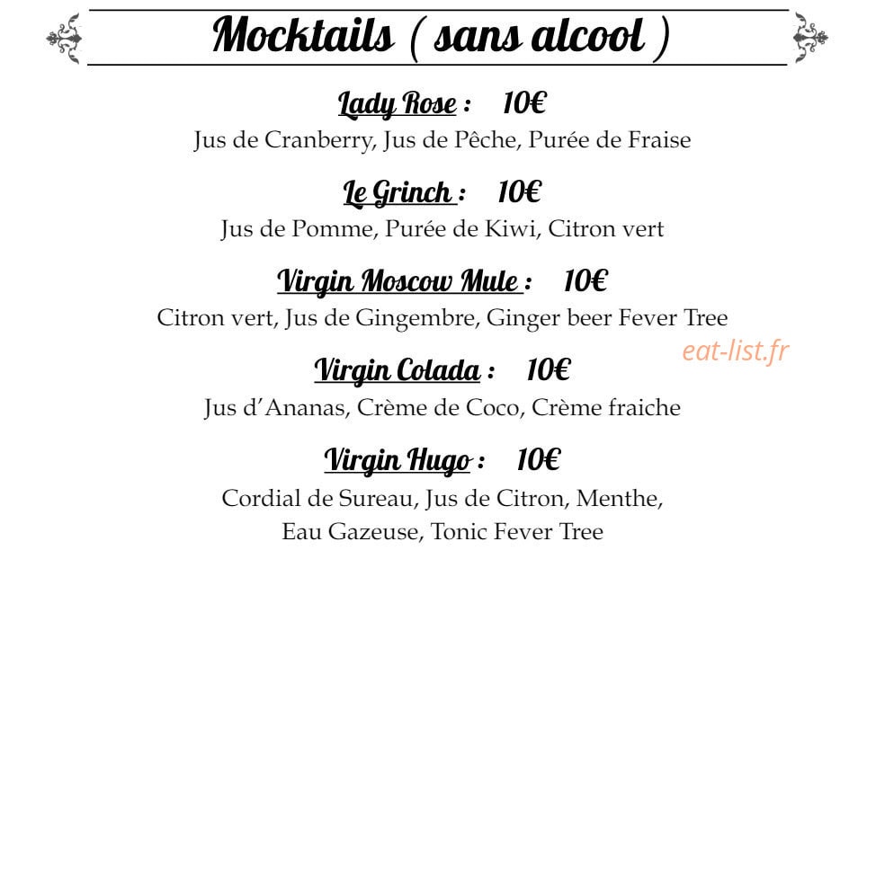 New Rose — carte page 2