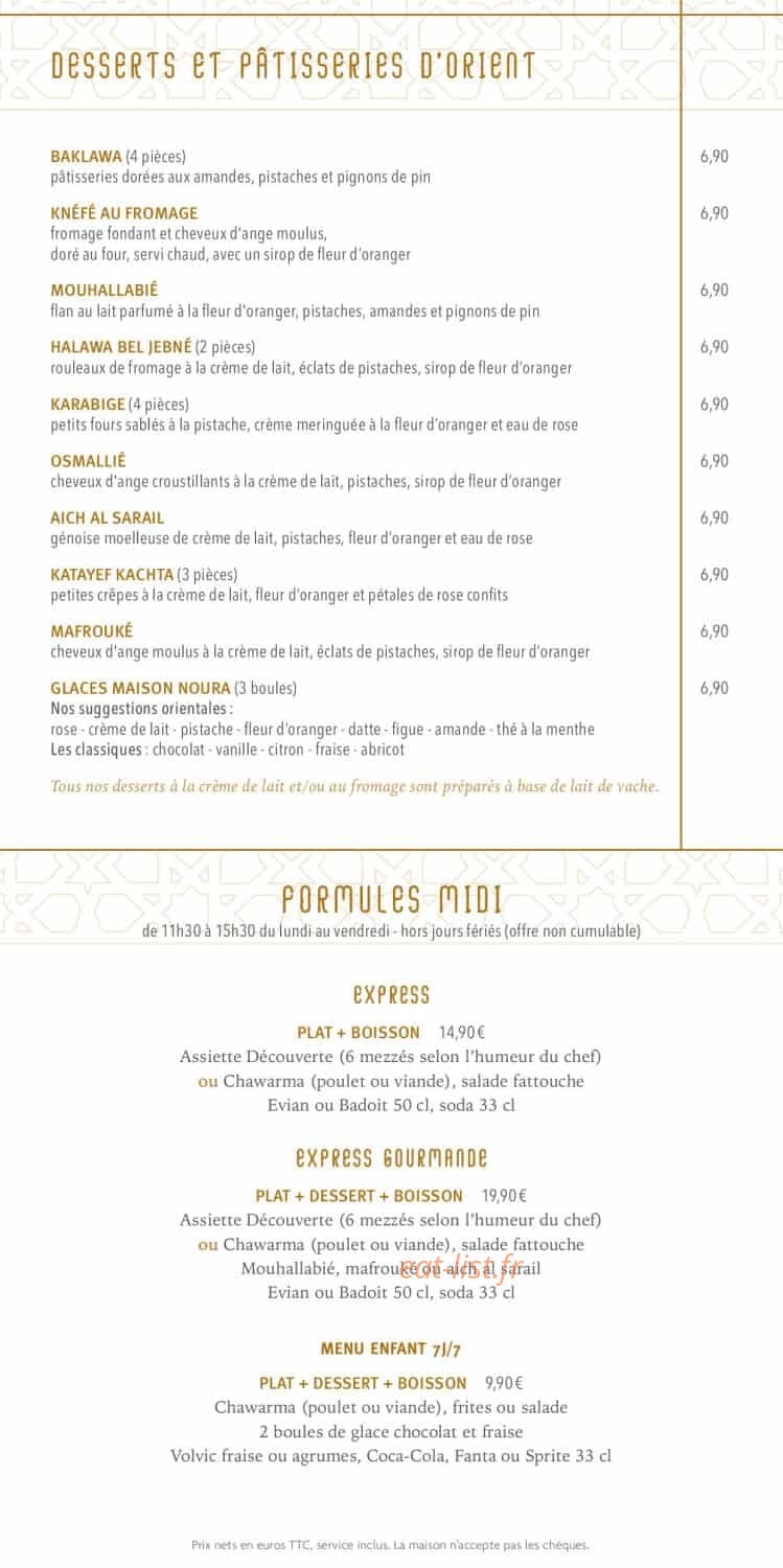 Noura — carte page 4