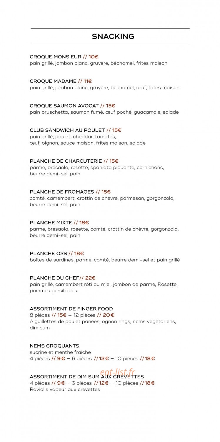 O 2 Scenes — carte page 4