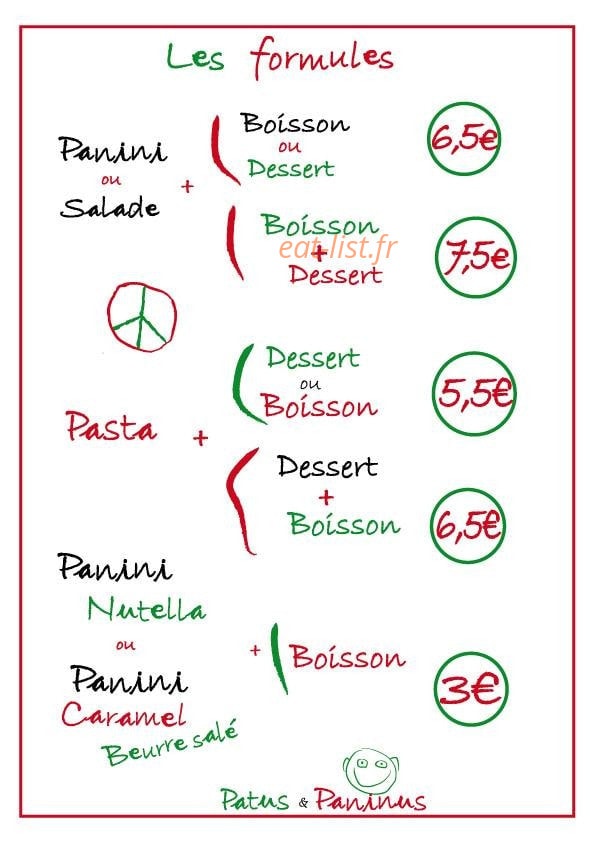 Patus & Paninus — carte page 1