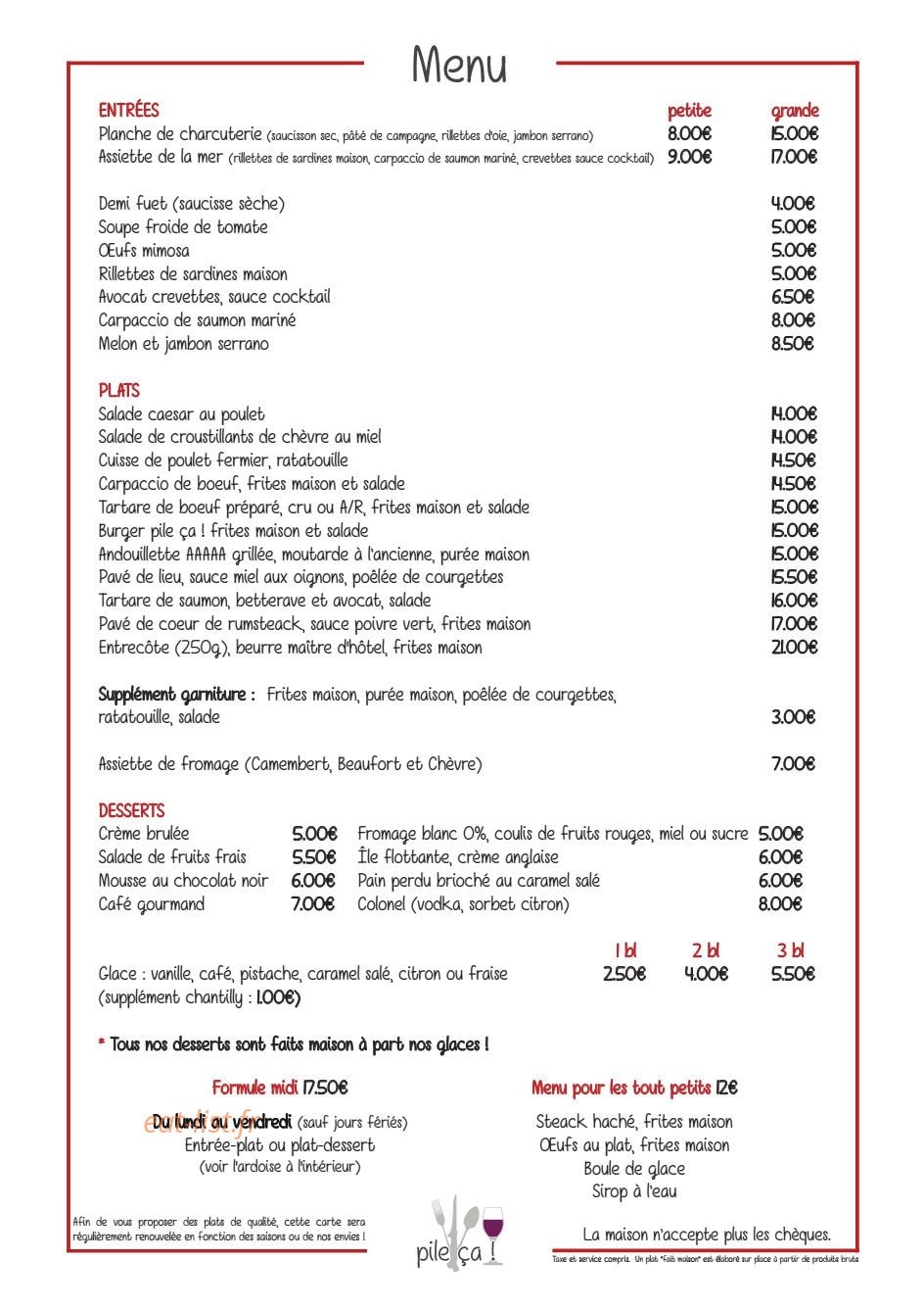 Pile ça — carte page 1