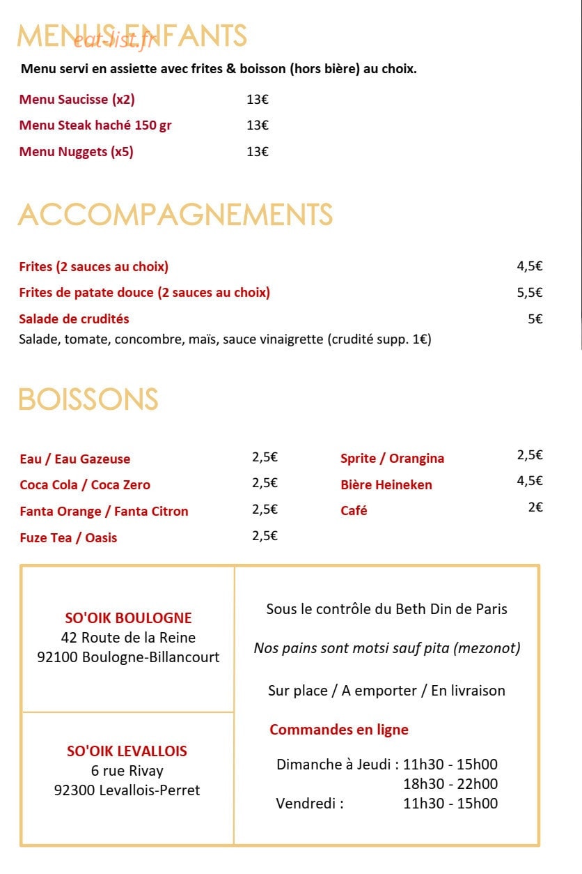 So oiK — carte page 4