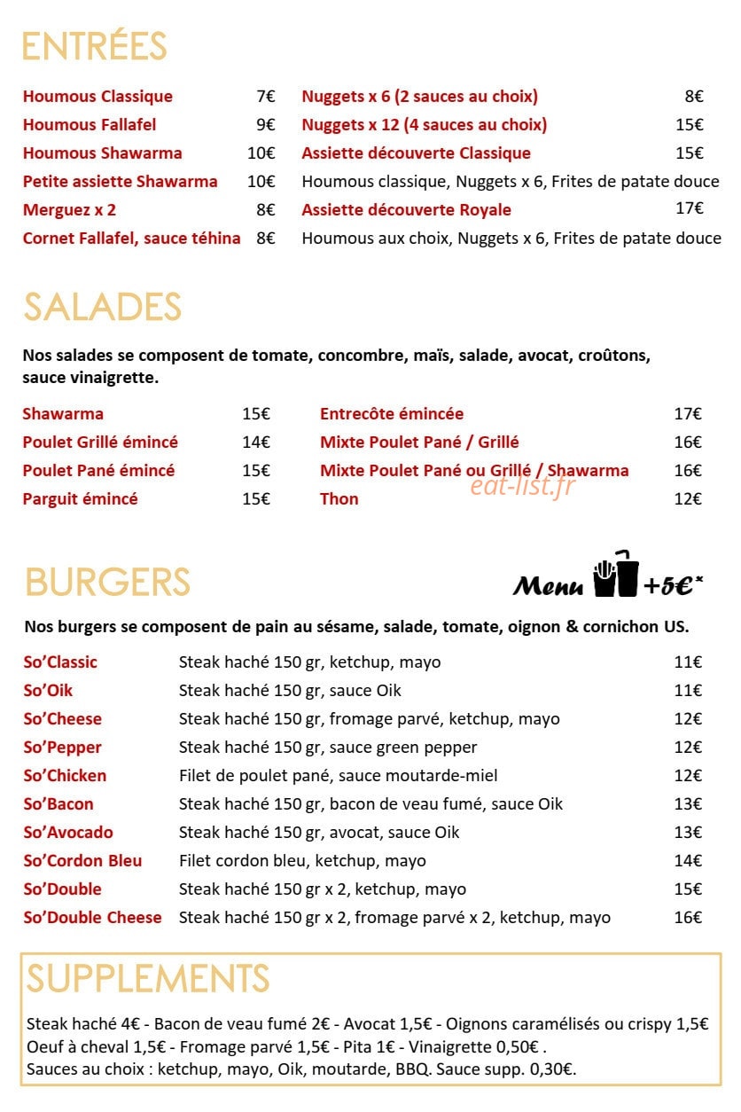 So oiK — carte page 2