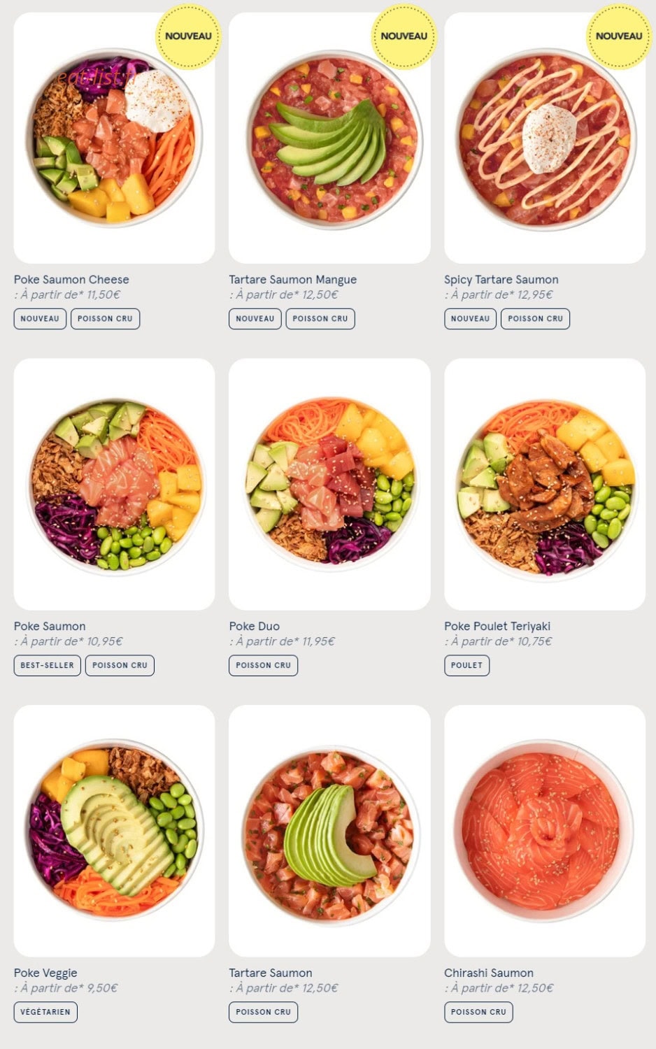 Sushi Daily — carte page 9