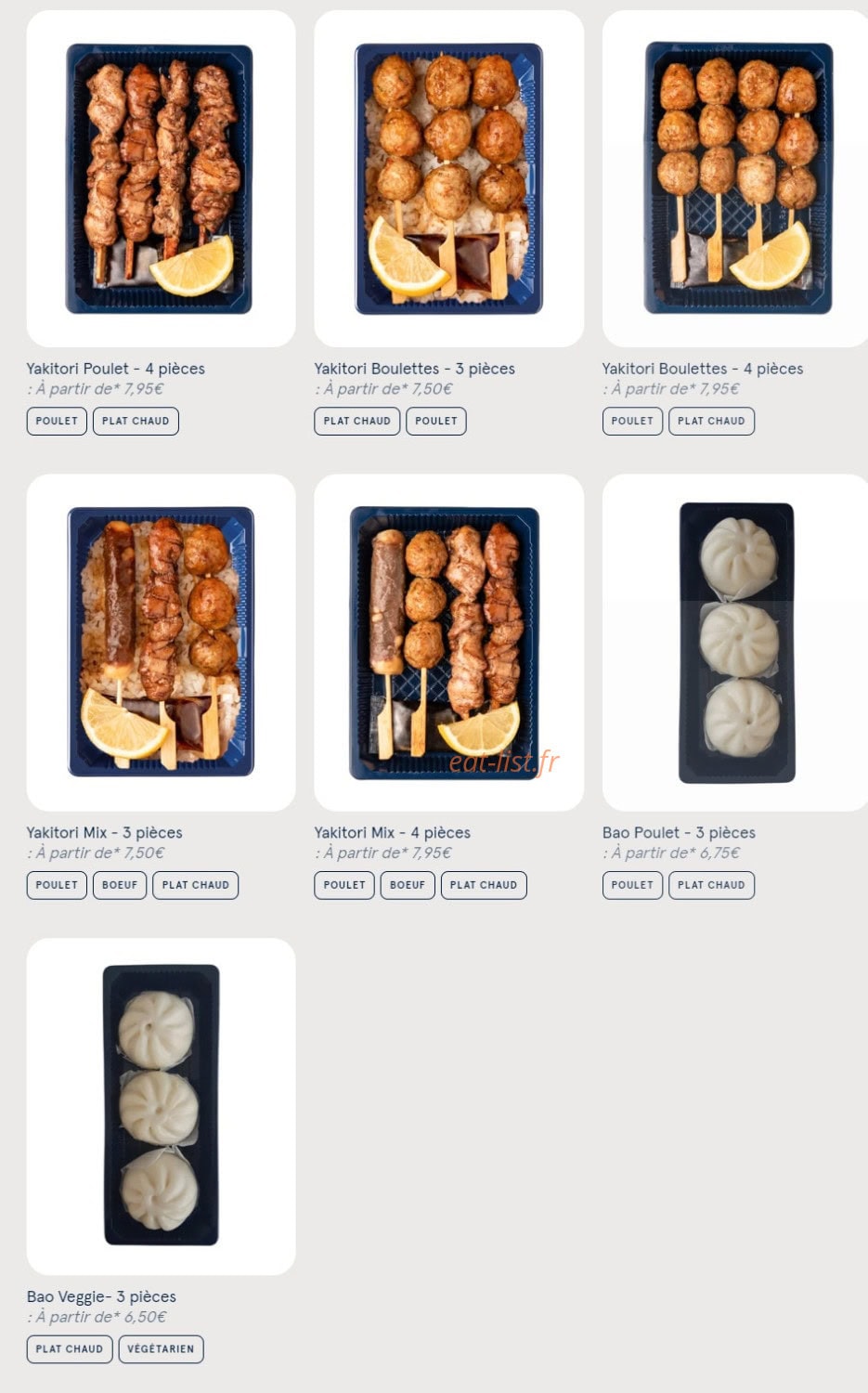 Sushi Daily — carte page 11