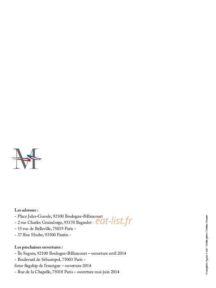 Thierry Meunier — carte page 10