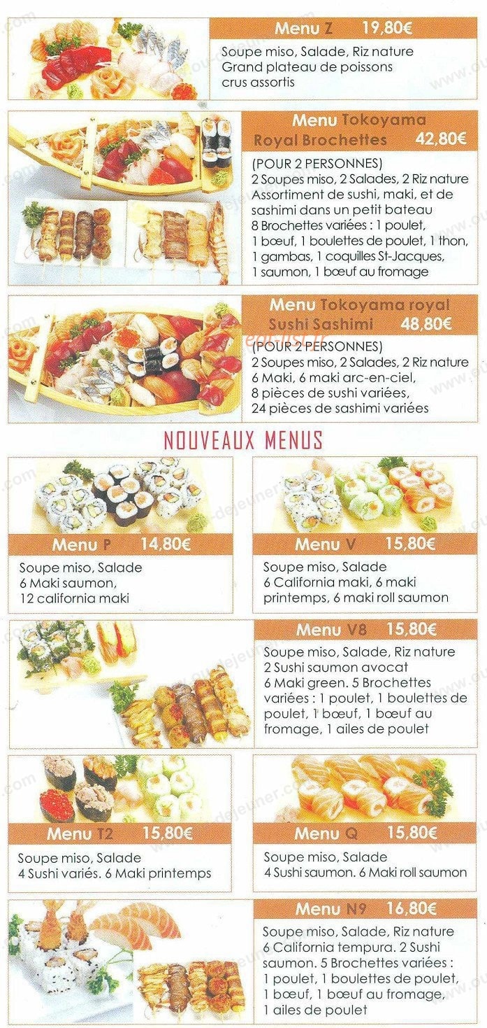 Tokoyama — carte page 7