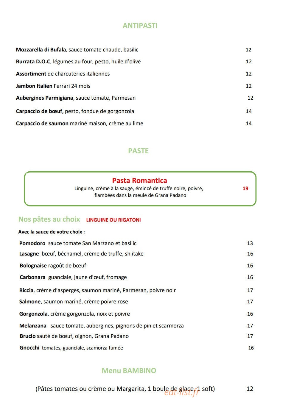 Bella Ciao — carte page 2