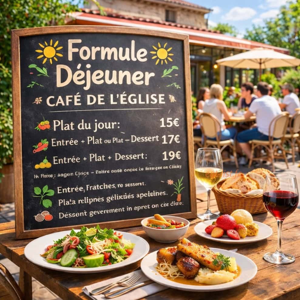 Café de l’église — carte page 1