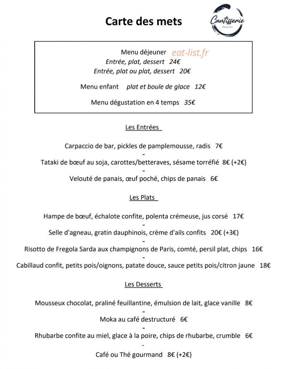 Cantisserie — carte page 1