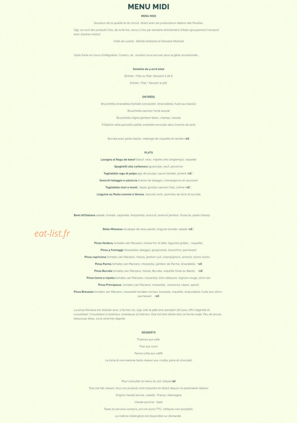 Gigi de Clichy — carte page 1