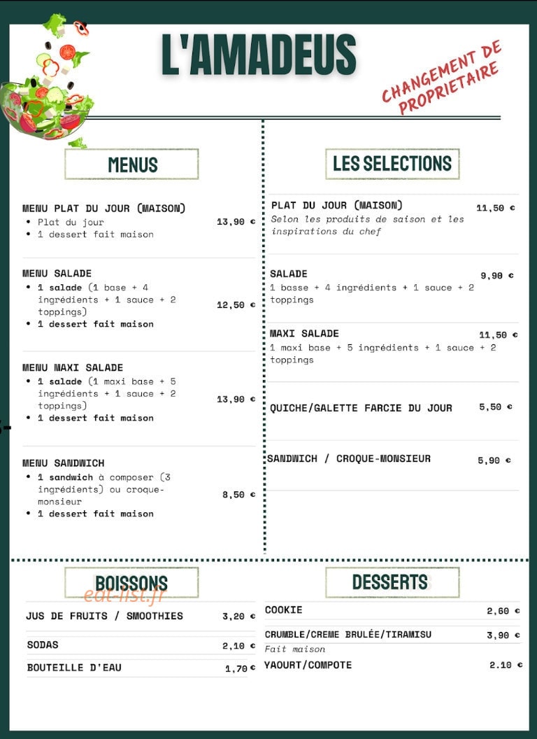 L'Amadeus — carte page 3
