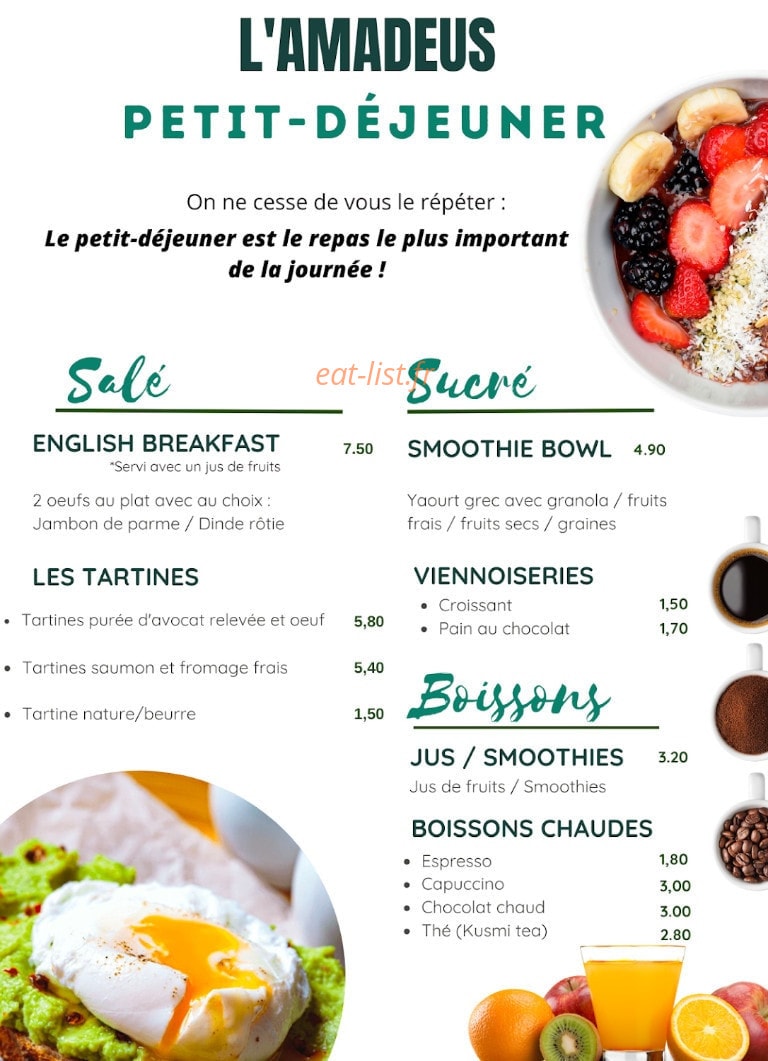 L'Amadeus — carte page 2