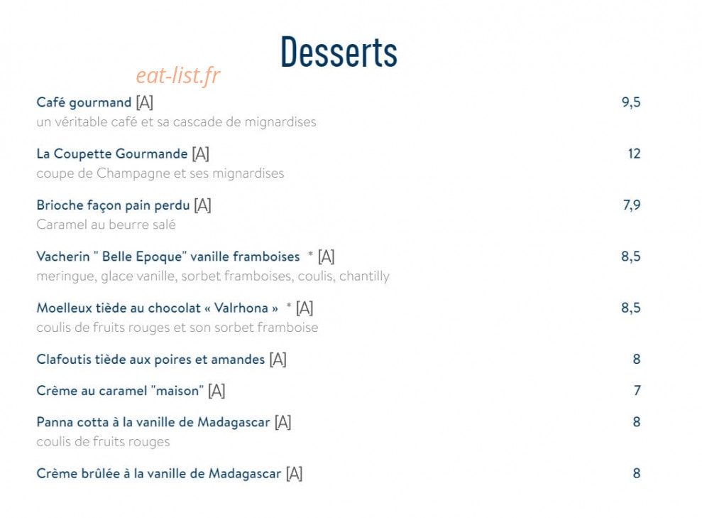 L‘Esplanade — carte page 5
