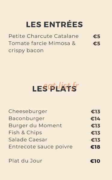 La Grange — carte page 1