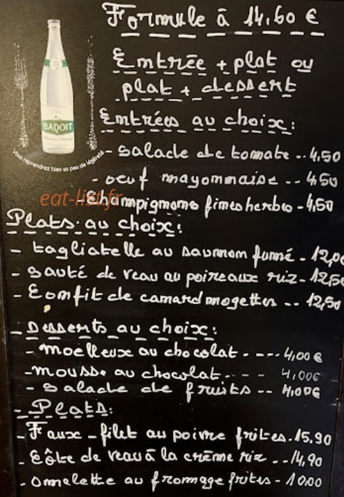 La Lorraine — carte page 1