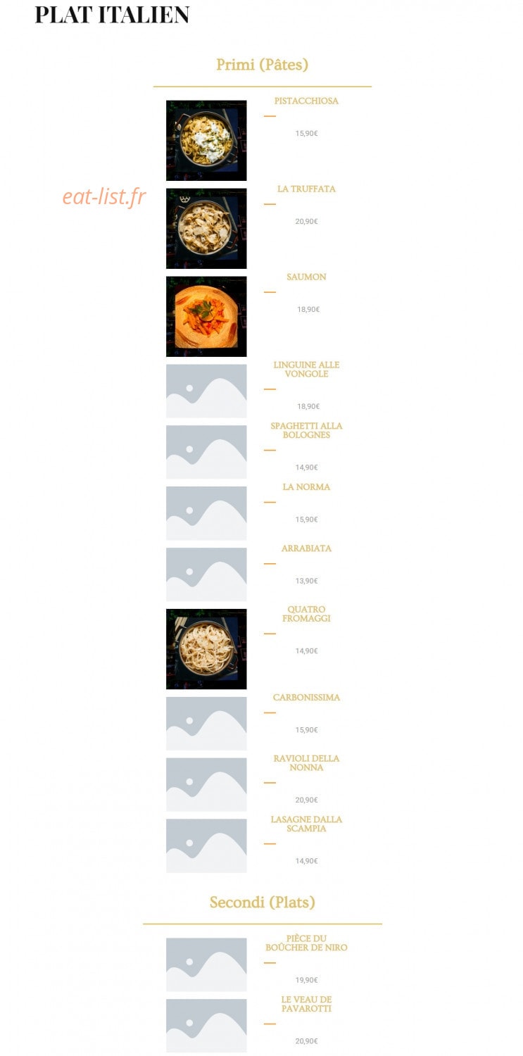 La Scampia — carte page 3