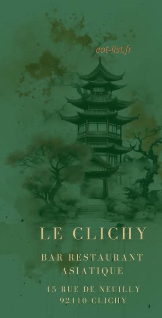Le Clichy — carte page 1