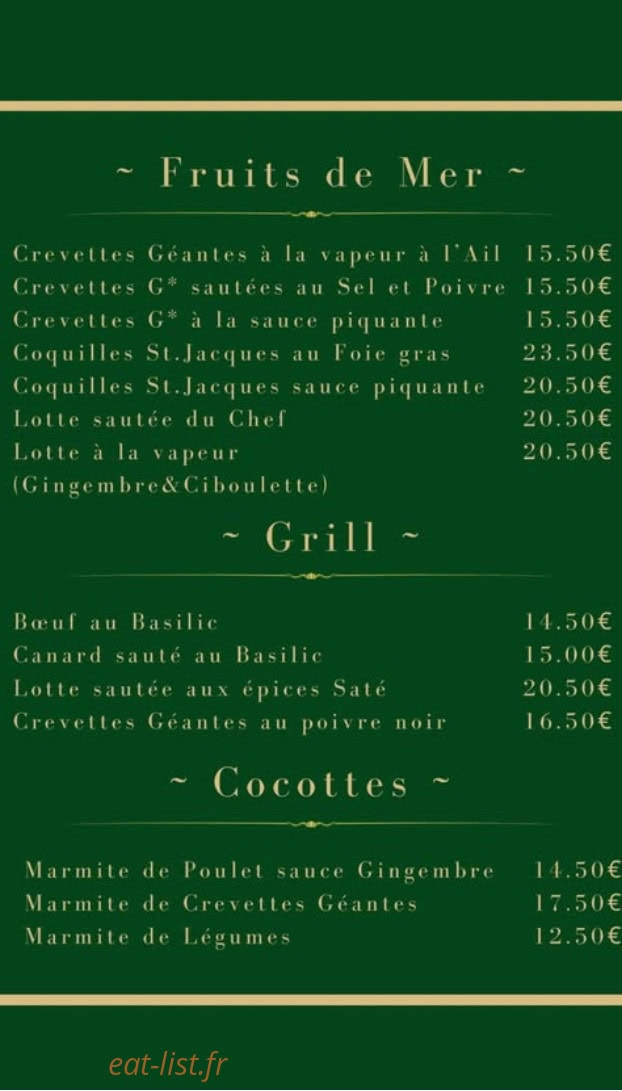 Le Clichy — carte page 5