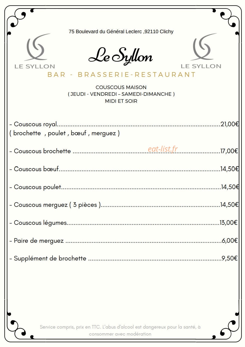 Le Syllon — carte page 4