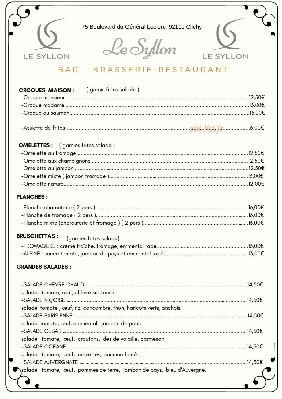 Le Syllon — carte page 3