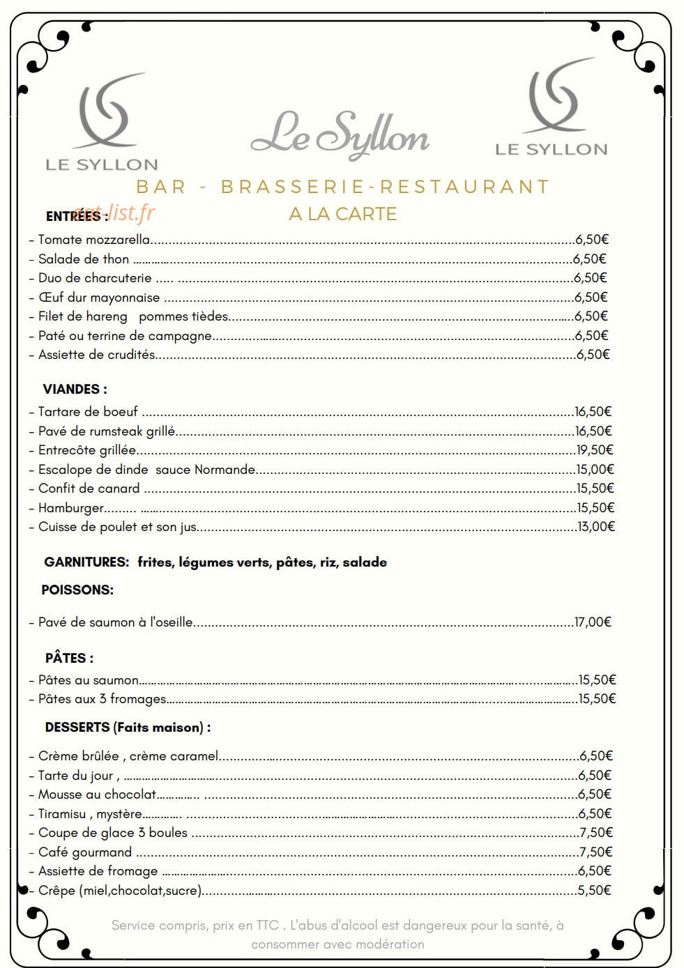 Le Syllon — carte page 2