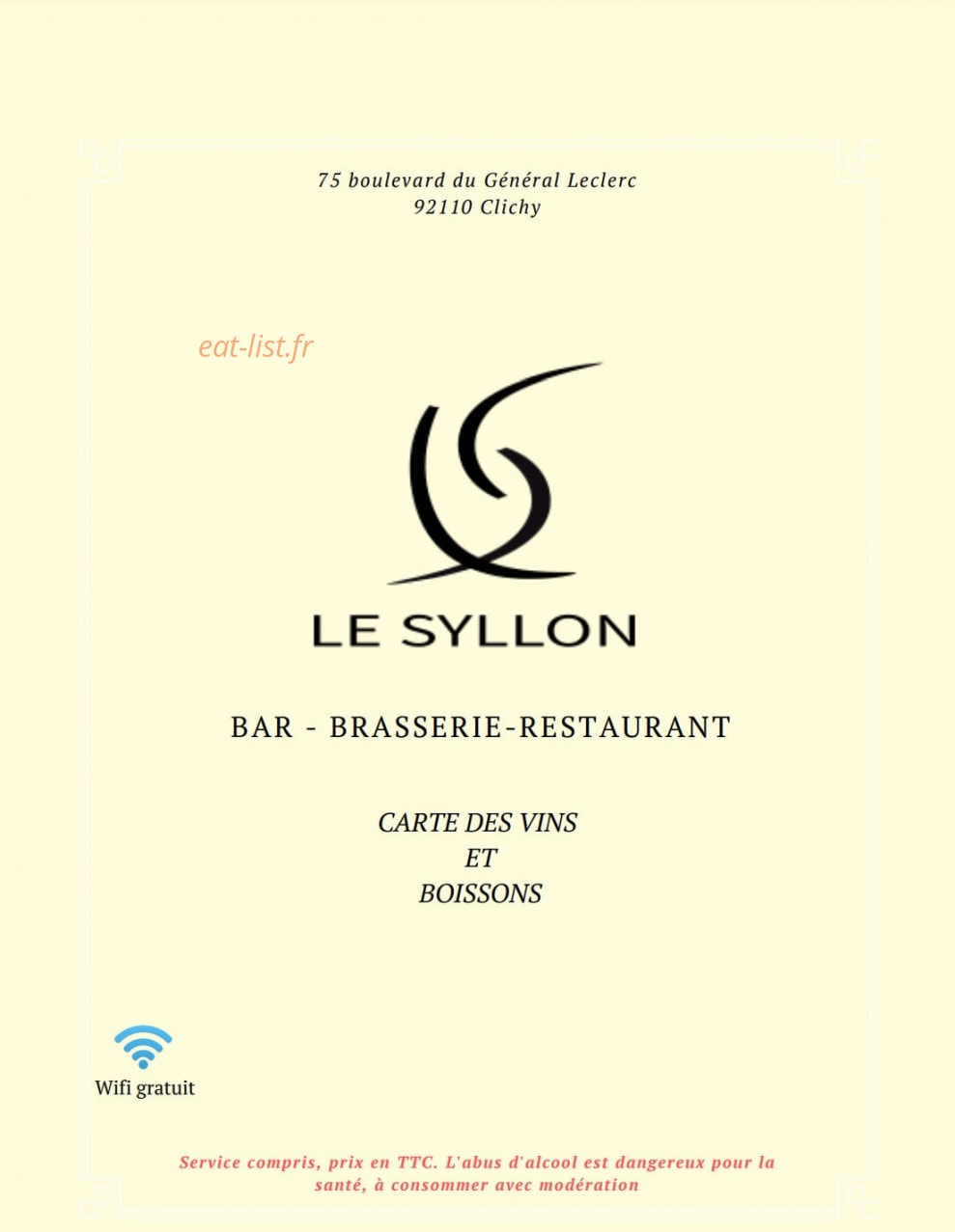 Le Syllon — carte page 6