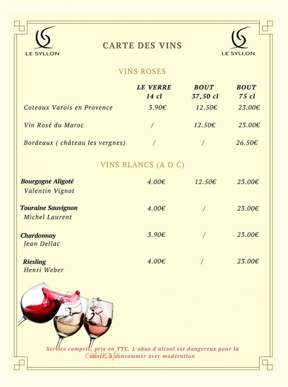 Le Syllon — carte page 11
