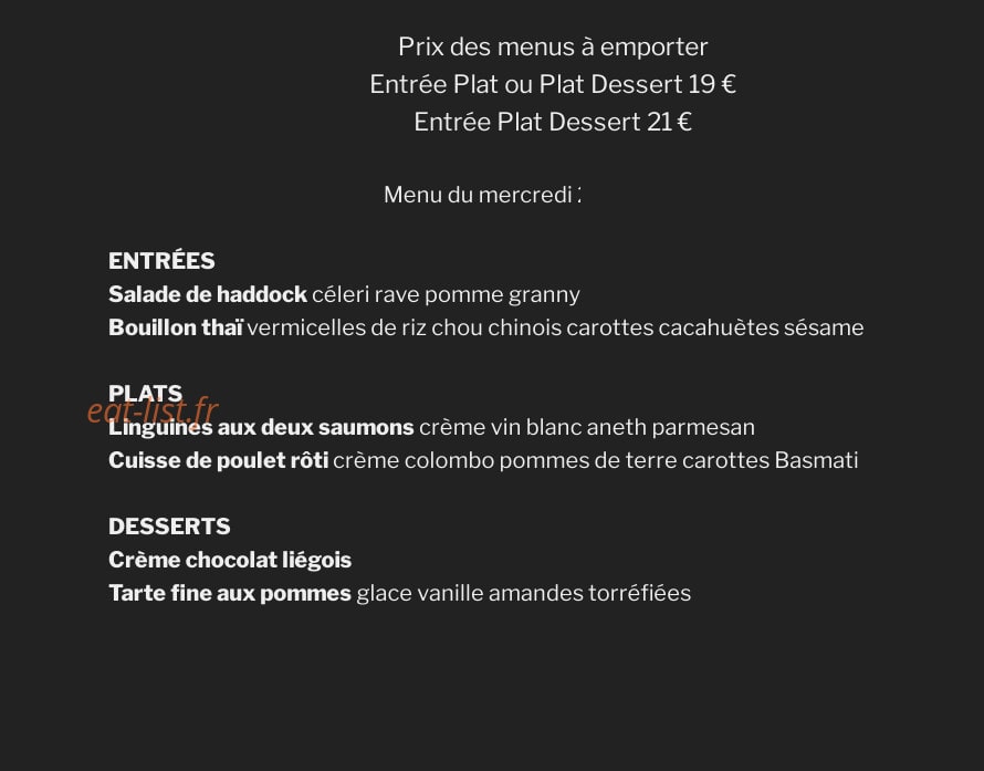 Les Fricoteurs — carte page 1