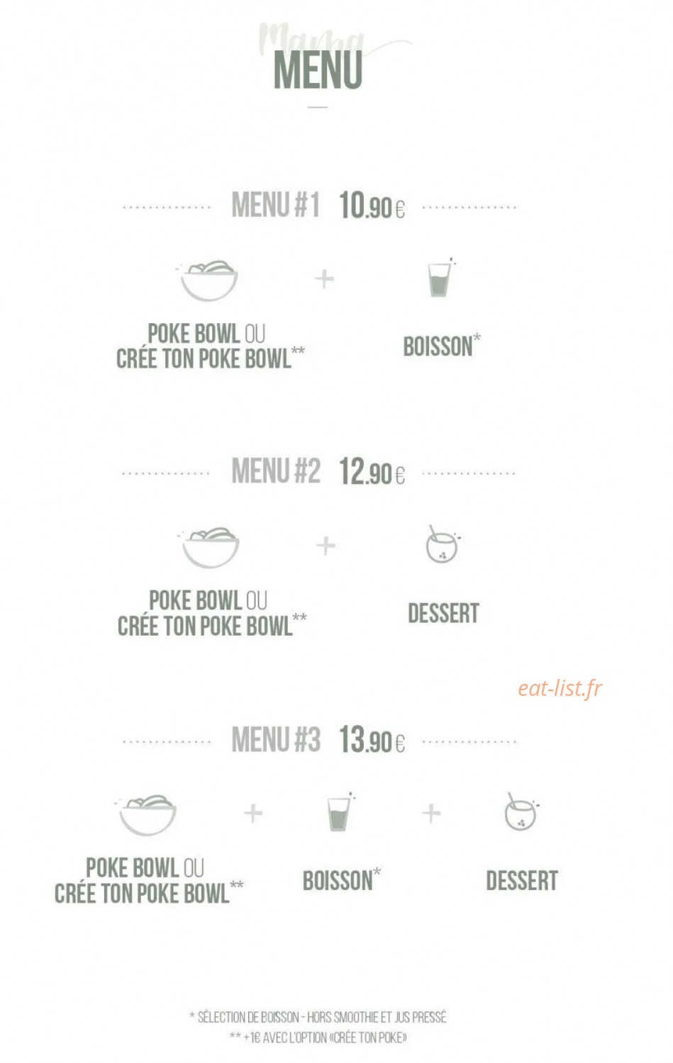 Mama Hilo — carte page 2