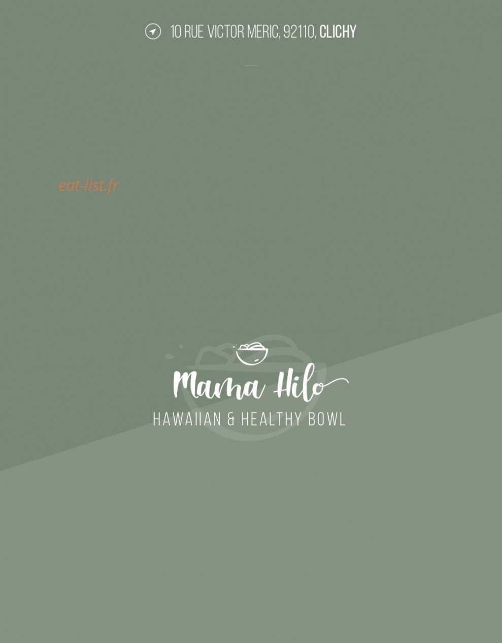 Mama Hilo — carte page 1