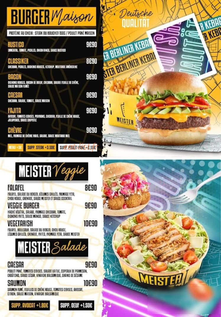 Meister Berliner Kebap — carte page 2