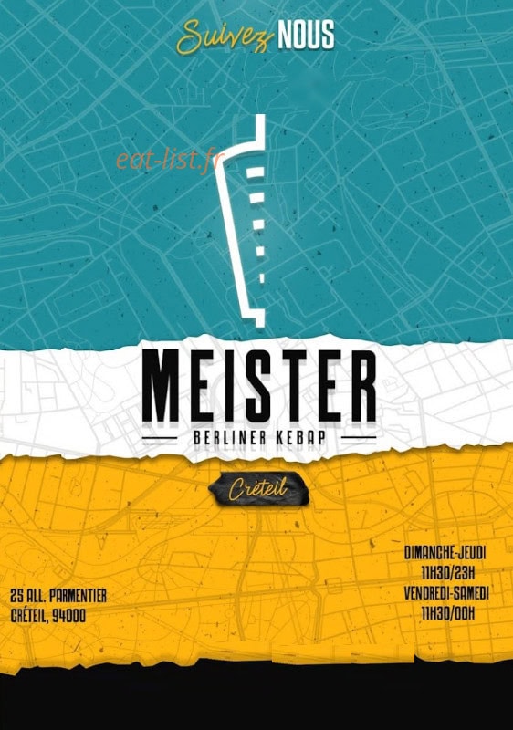Meister Berliner Kebap — carte page 1