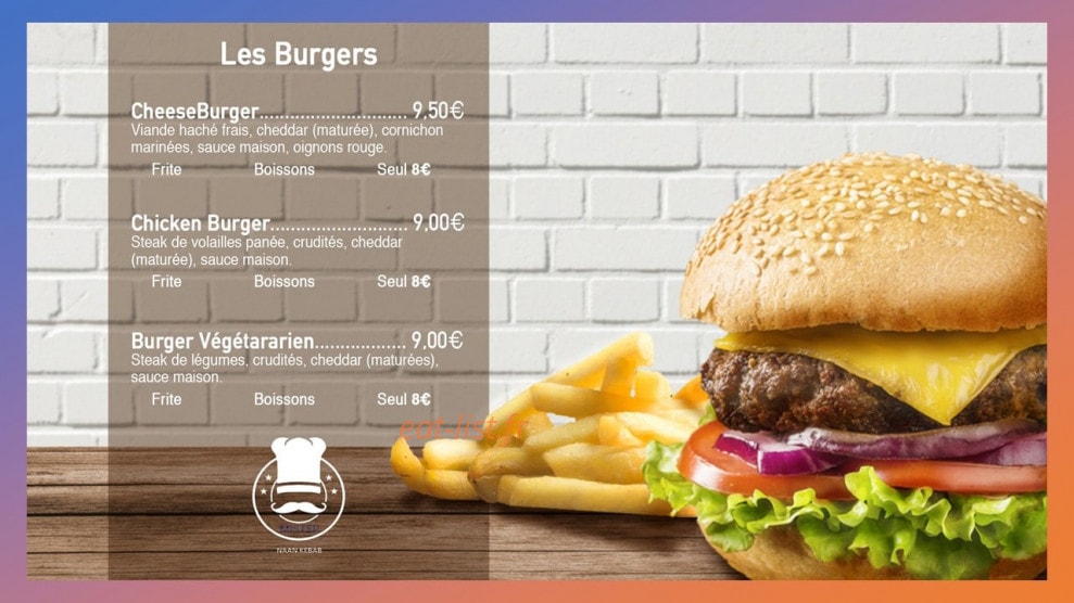 Mster naan kebab — carte page 2