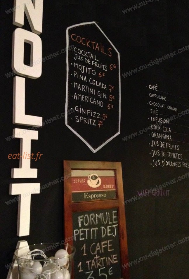 Nolita caffe — carte page 2
