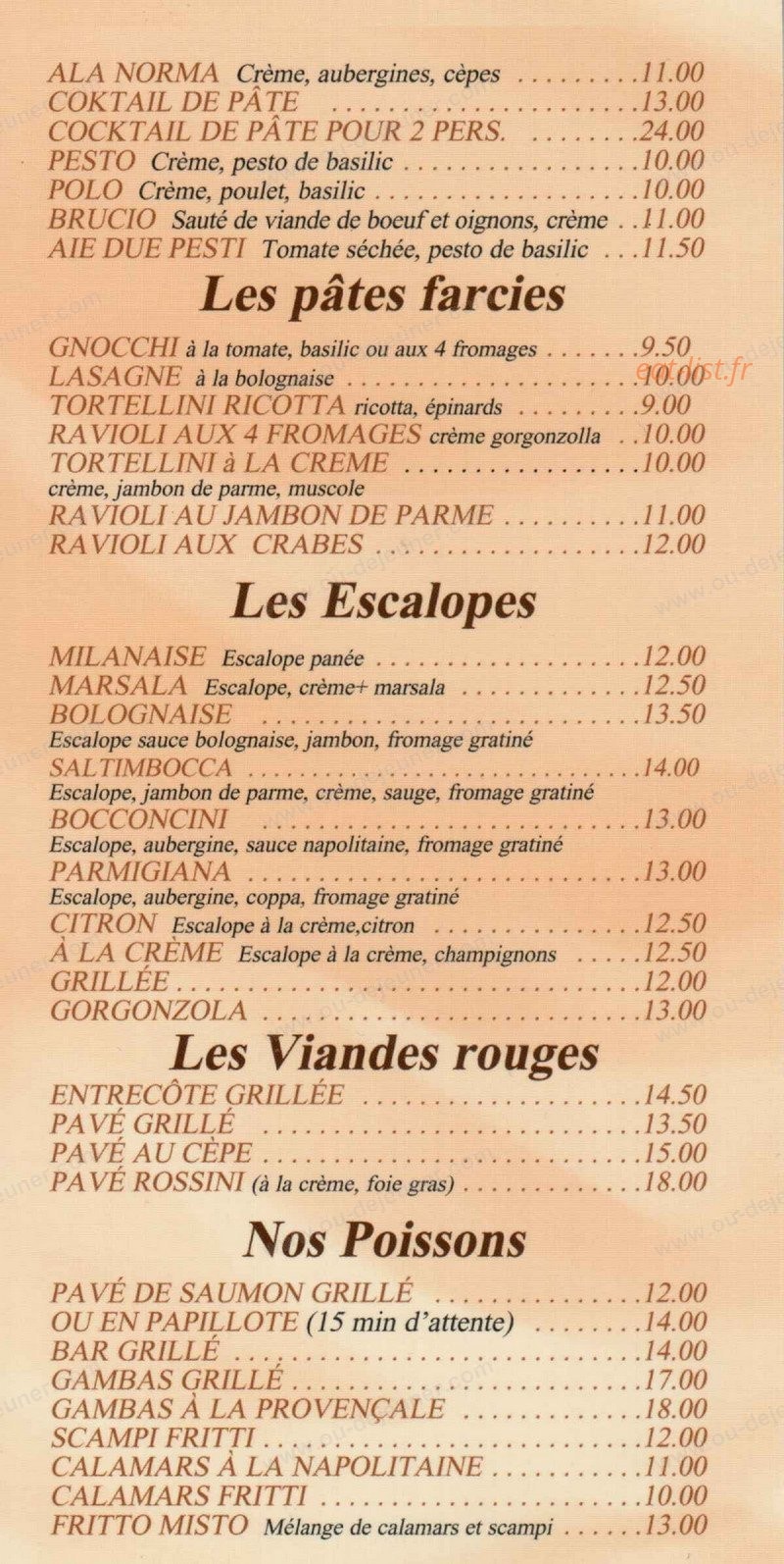 Pane e vino — carte page 3