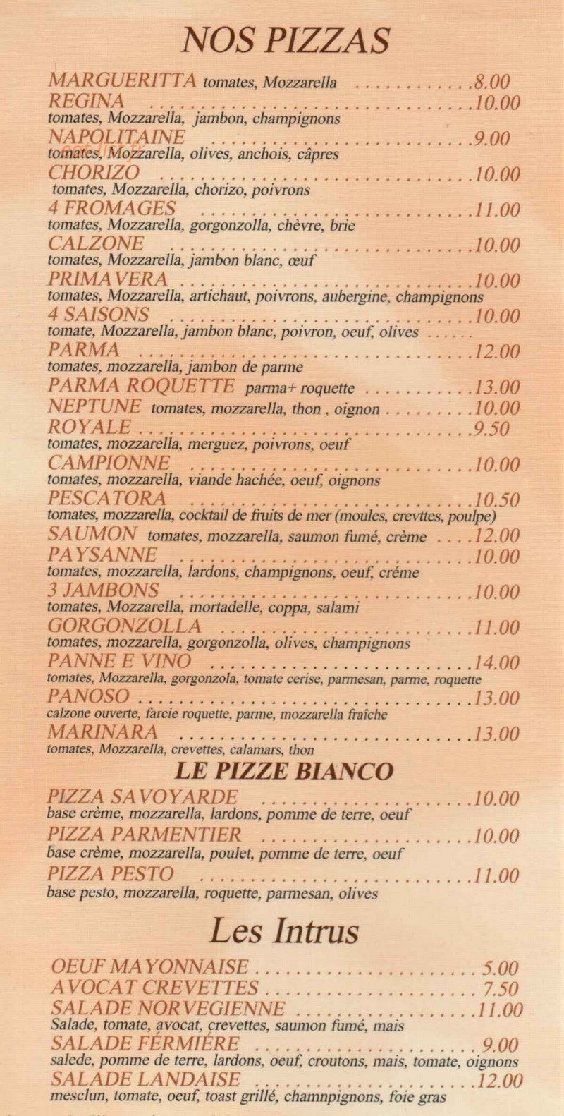 Pane e vino — carte page 4