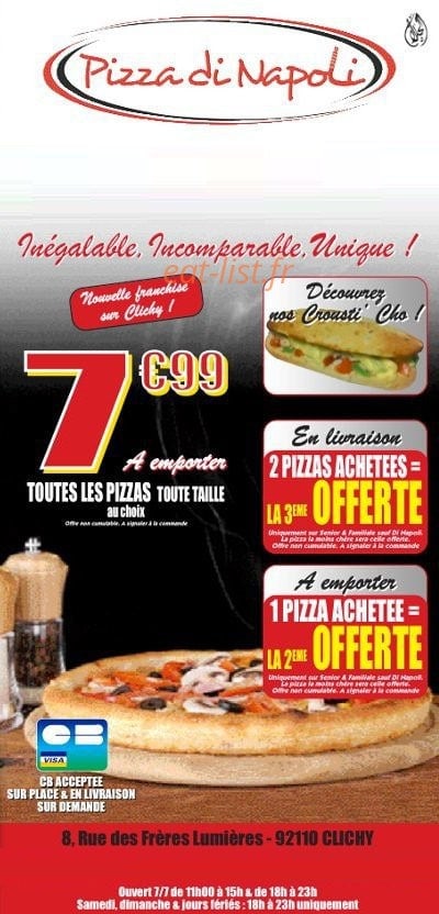 Pizza di napolia — carte page 1