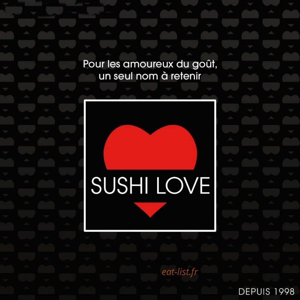 Sushi Love — carte page 1