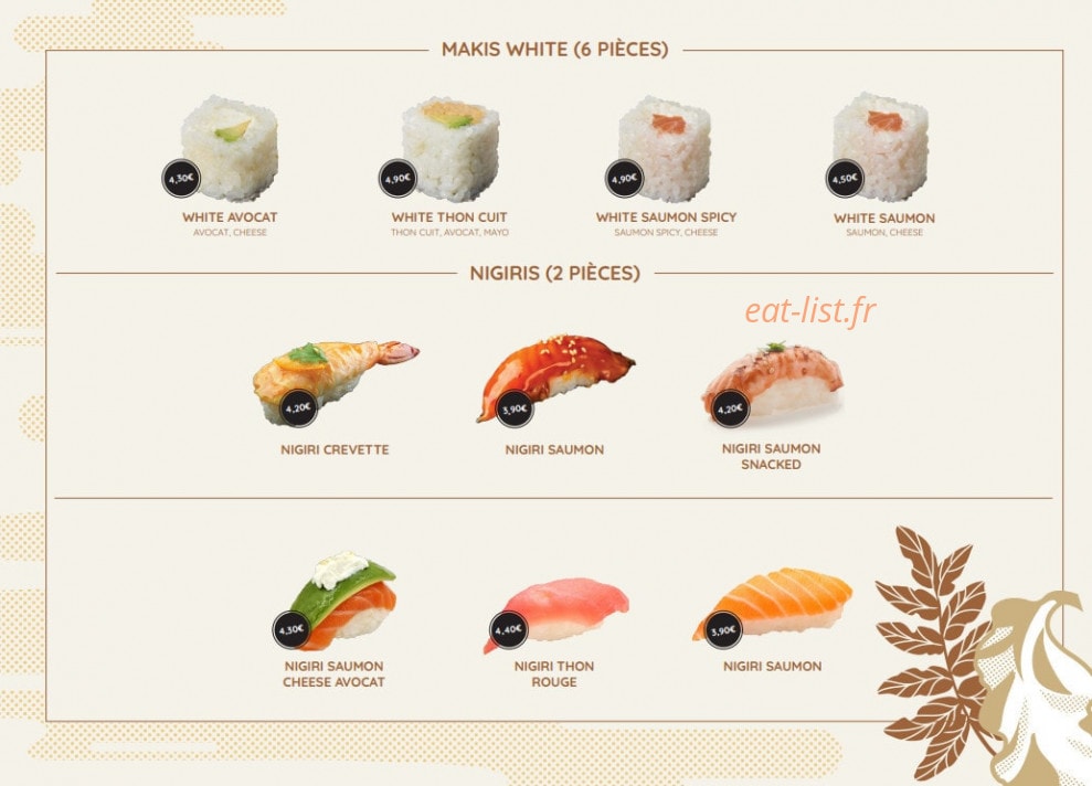 Tasty Rice — carte page 9