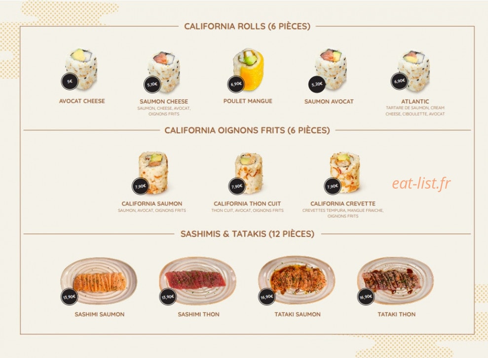 Tasty Rice — carte page 7