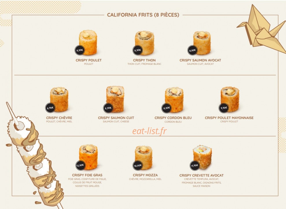Tasty Rice — carte page 5