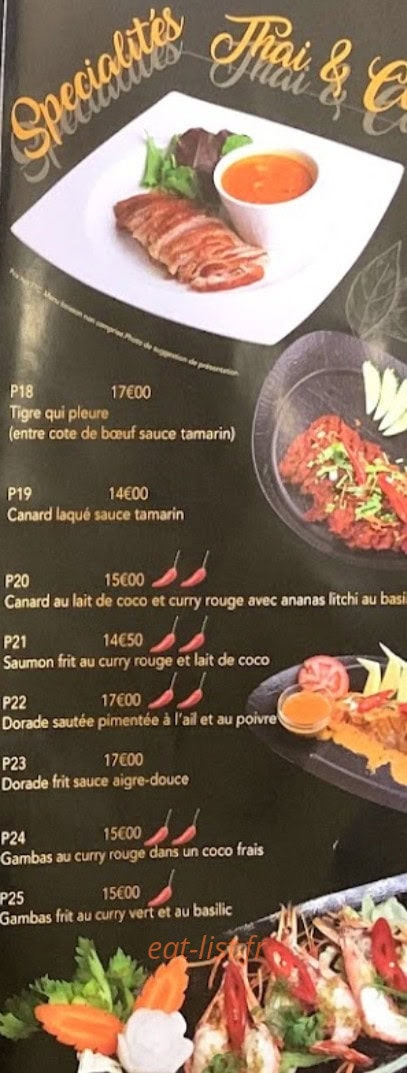 Thaï & Coco — carte page 5