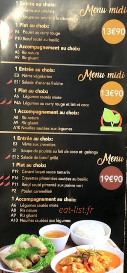 Thaï & Coco — carte page 7